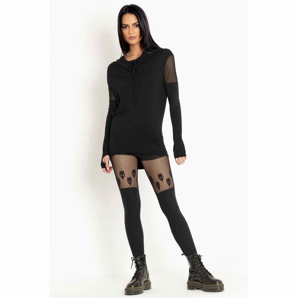 BlackMilk Alien Black Hosiery